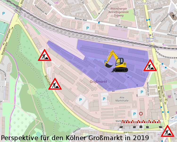 Parkstadt Sud Interessengemeinschaft Kolner Grossmarkt E V